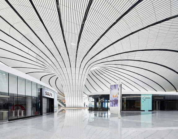 Flughafen von Zaha Hadid in Peking