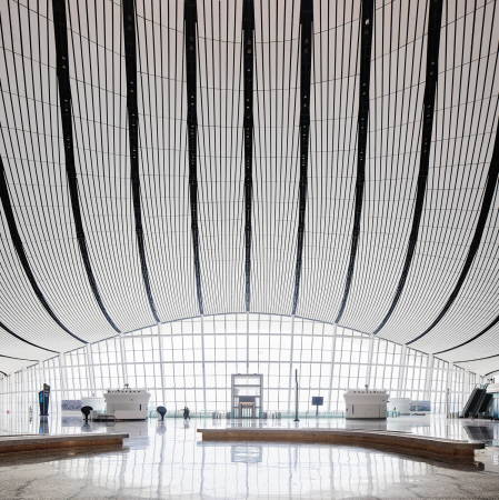 Flughafen von Zaha Hadid in Peking