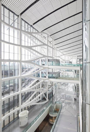 Flughafen von Zaha Hadid in Peking