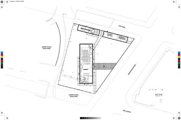 Bibliothek in New York von Steven Holl
