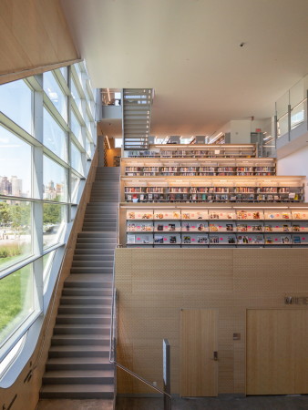 Bibliothek in New York von Steven Holl