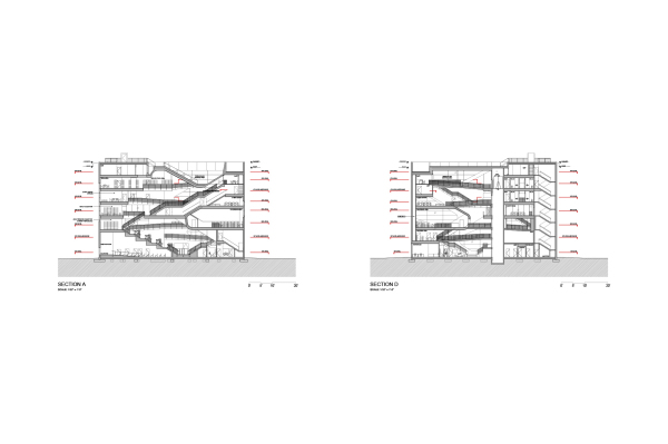 Bibliothek in New York von Steven Holl