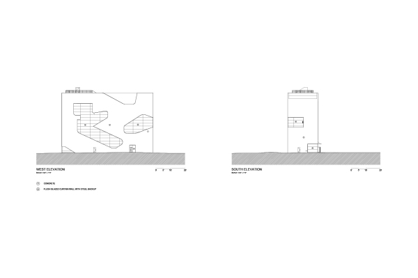 Bibliothek in New York von Steven Holl
