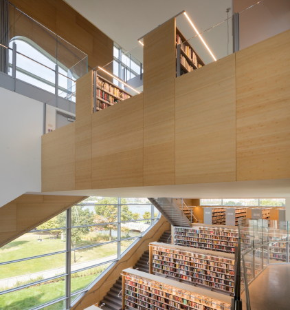 Bibliothek in New York von Steven Holl