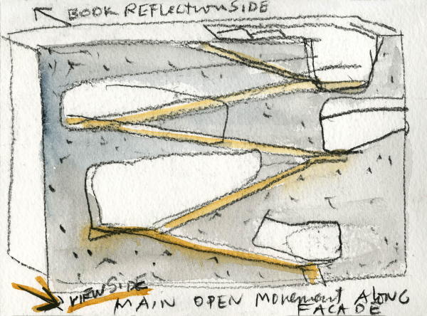 Bibliothek in New York von Steven Holl