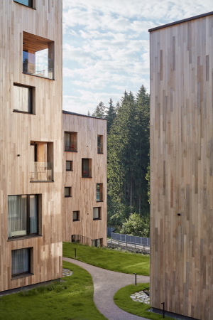 Apartmentkomplex von ov-a in Tschechien