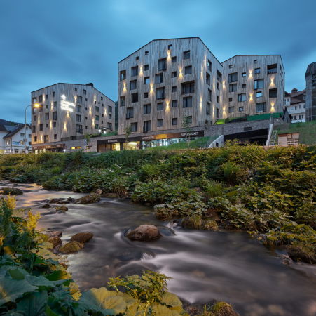 Apartmentkomplex von ov-a in Tschechien