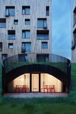 Apartmentkomplex von ov-a in Tschechien