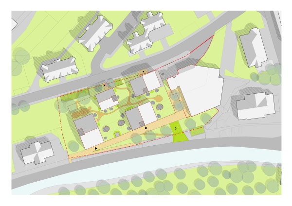 Apartmentkomplex von ov-a in Tschechien