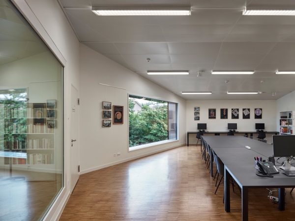 EM2N, Architektur, Schweiz, cinemateque suisse, Filmarchiv, Penthaz, Stahl, Beton, Film, Foto, Medienarchiv