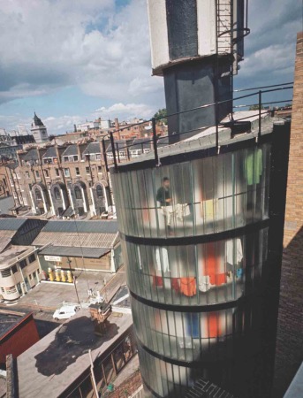 Service Tower for Student Housing, London, 1967