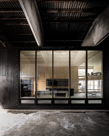 Die Box vom Lager aus gesehen