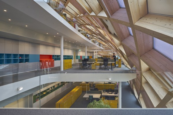 Swatch, Headquarter, Biel, Schweiz, Shigeru Ban, Omega, Factory, Cite du temps, Holz, Architektur, Blob