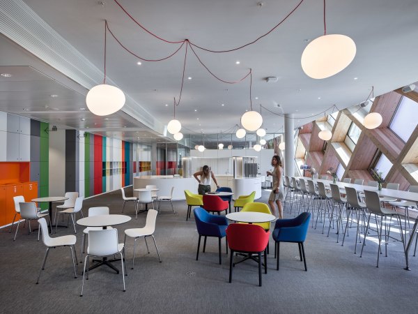 Das Caf� im Neubau.