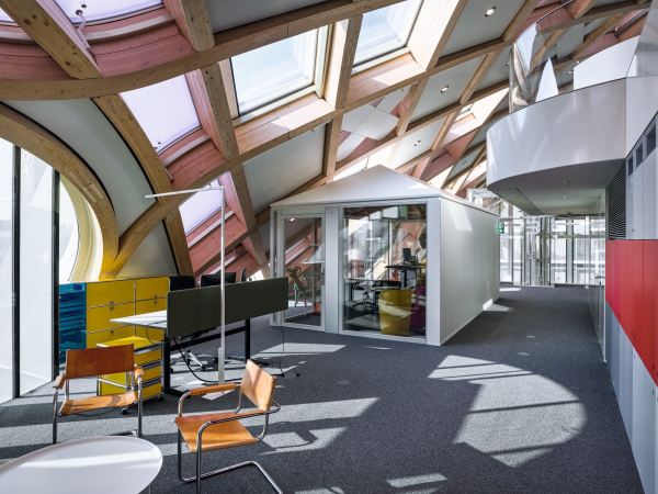 Swatch, Headquarter, Biel, Schweiz, Shigeru Ban, Omega, Factory, Cite du temps, Holz, Architektur, Blob