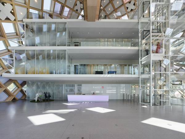 Swatch, Headquarter, Biel, Schweiz, Shigeru Ban, Omega, Factory, Cite du temps, Holz, Architektur, Blob