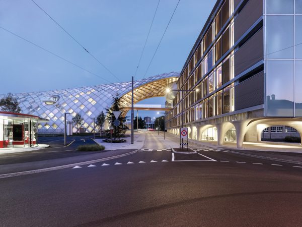 Swatch, Headquarter, Biel, Schweiz, Shigeru Ban, Omega, Factory, Cite du temps, Holz, Architektur, Blob