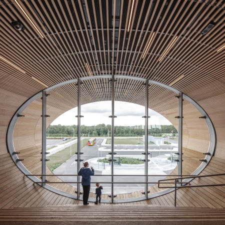 Aus der Rhre schauen...