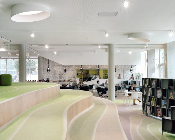 DHoundt + Bajart verwandeln Museum in Bibliothek