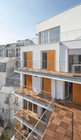 Wohnhaus und Kita von MAO in Paris