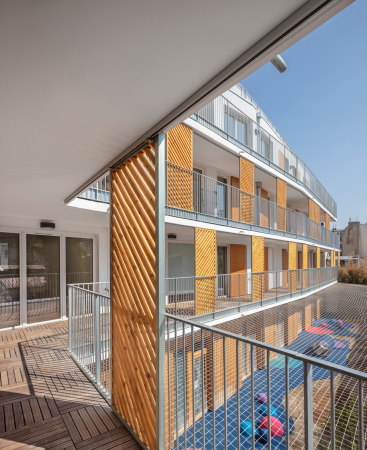 Wohnhaus und Kita von MAO in Paris