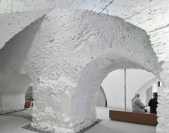 Die Architekten haben die Bausubstanz erhalten...