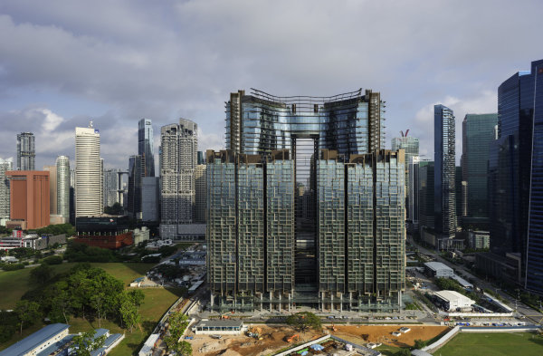 Marina One in Singapur von Ingenhoven Architects