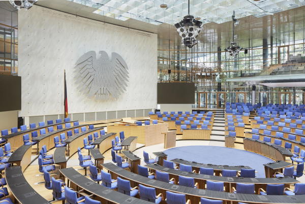 Ort der Konferenz: Plenarsaal des World Conference Center Bonn