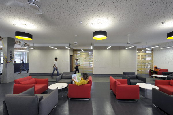 Bibliothek von Co-Architectes