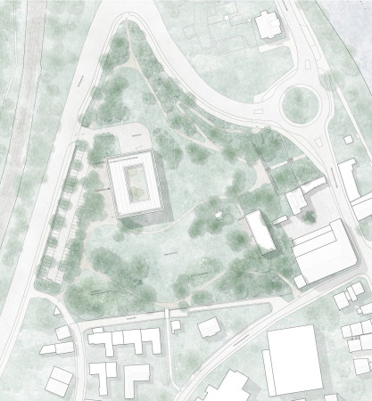 3. Preis: Bruno Fioretti Marquez Architekten mit Atelier Loidl Landschaftsarchitekten