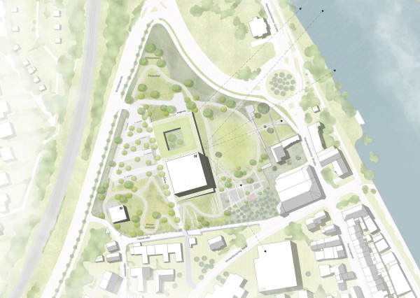 Anerkennung: Scheidt Kasprusch Gesellschaft von Architekten mit Henningsen Landschaftsarchitekten