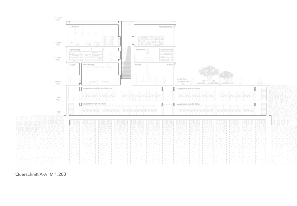 Anerkennung: Volker Staab Architekten mit arc.grn Landschaftsarchitekten Stadtplaner