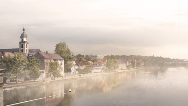 Anerkennung: Volker Staab Architekten mit arc.grn Landschaftsarchitekten Stadtplaner