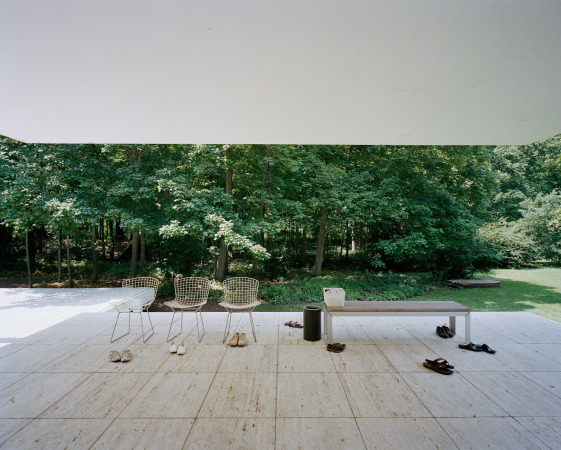 Armin Linke: Mies van der Rohe, Farnsworth House, Chicago USA, 2011