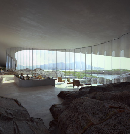Dorte Mandrup Arkitekter planen Besucherzentrum in Norwegen