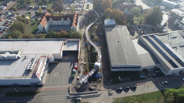 Fu�- und Radwegbr�cke von Sauerzapfe Architekten