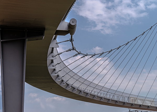 Fu�- und Radwegbr�cke von Sauerzapfe Architekten