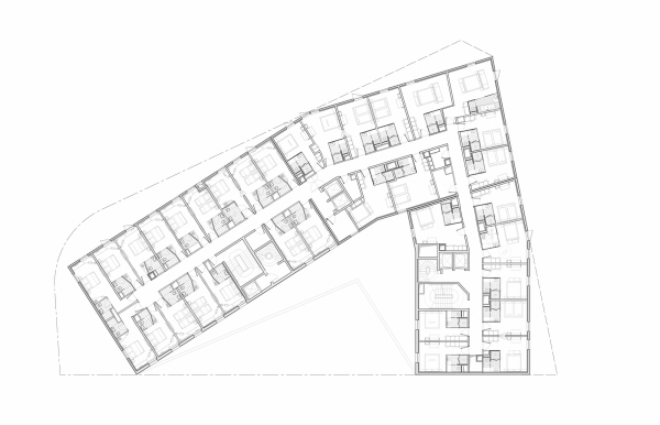 Grundriss: 4. Obergeschoss