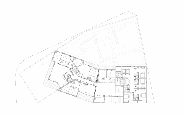 Grundriss: 8. Obergeschoss