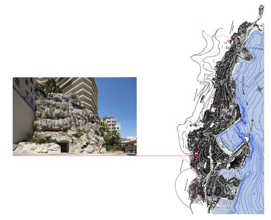 Felsenvilla in Monaco von Jean-Pierre Lott