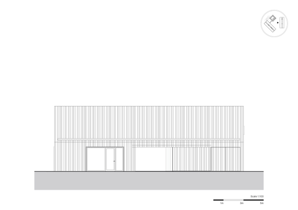 Ansicht West - Cooking Studio