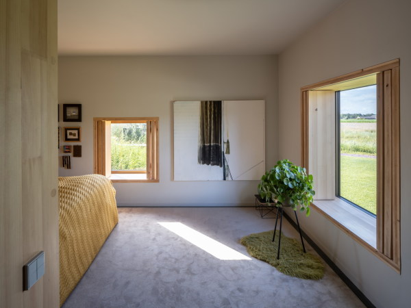 Das Schlafzimmer in der Pyramide