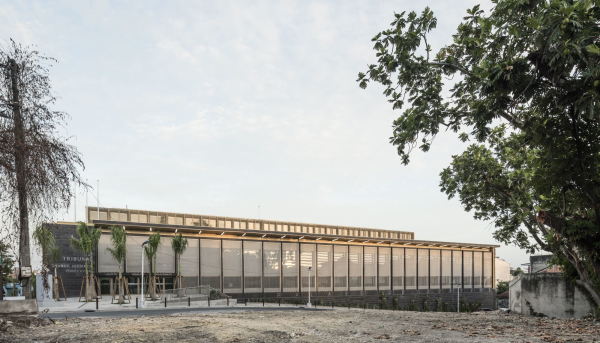 Justizpalast im karibischen Guadeloupe