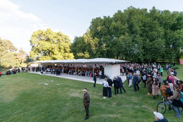 Pavillon von Glenn Murcutt in Melbourne