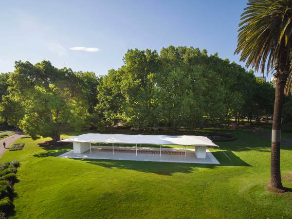 Pavillon von Glenn Murcutt in Melbourne