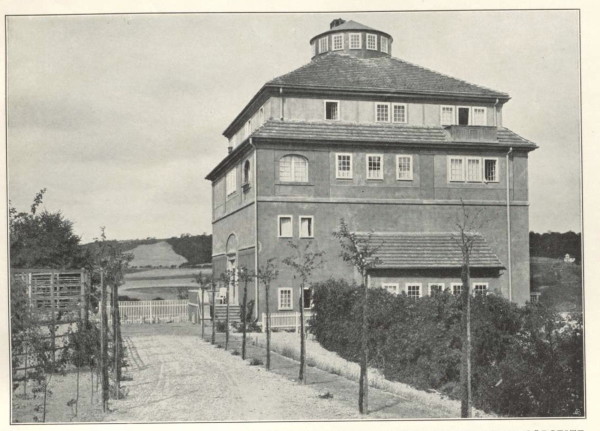Schultze-Naumburgs Landhaus in Saaleck (Einzug 1903, Aufnahme um 1905).