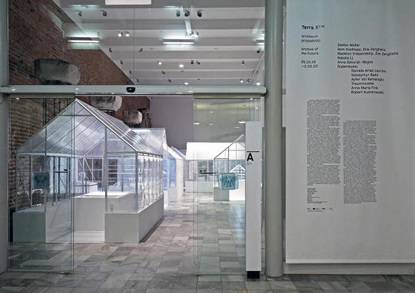 Ausstellung Terra X - Archive of the future, teil des Future Architecture Programms