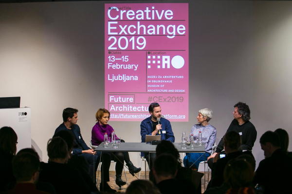 Panel Diskussion im Future Architecture Programm, 2019.