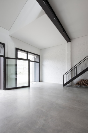 Die Garagentore waren fr LKWs ausgelegt.