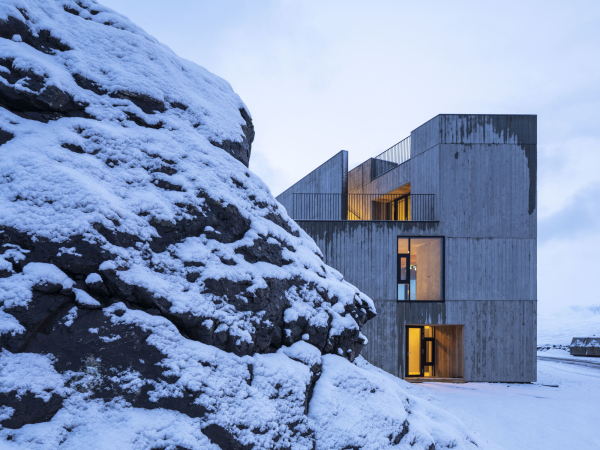 Besucherzentrum von Andersen & Sigurdsson auf Island